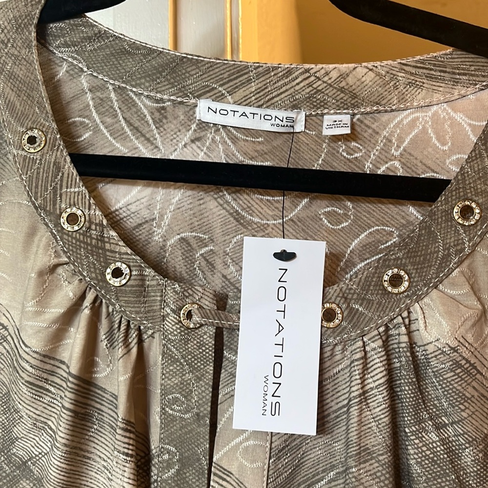New w/tags light blouse!